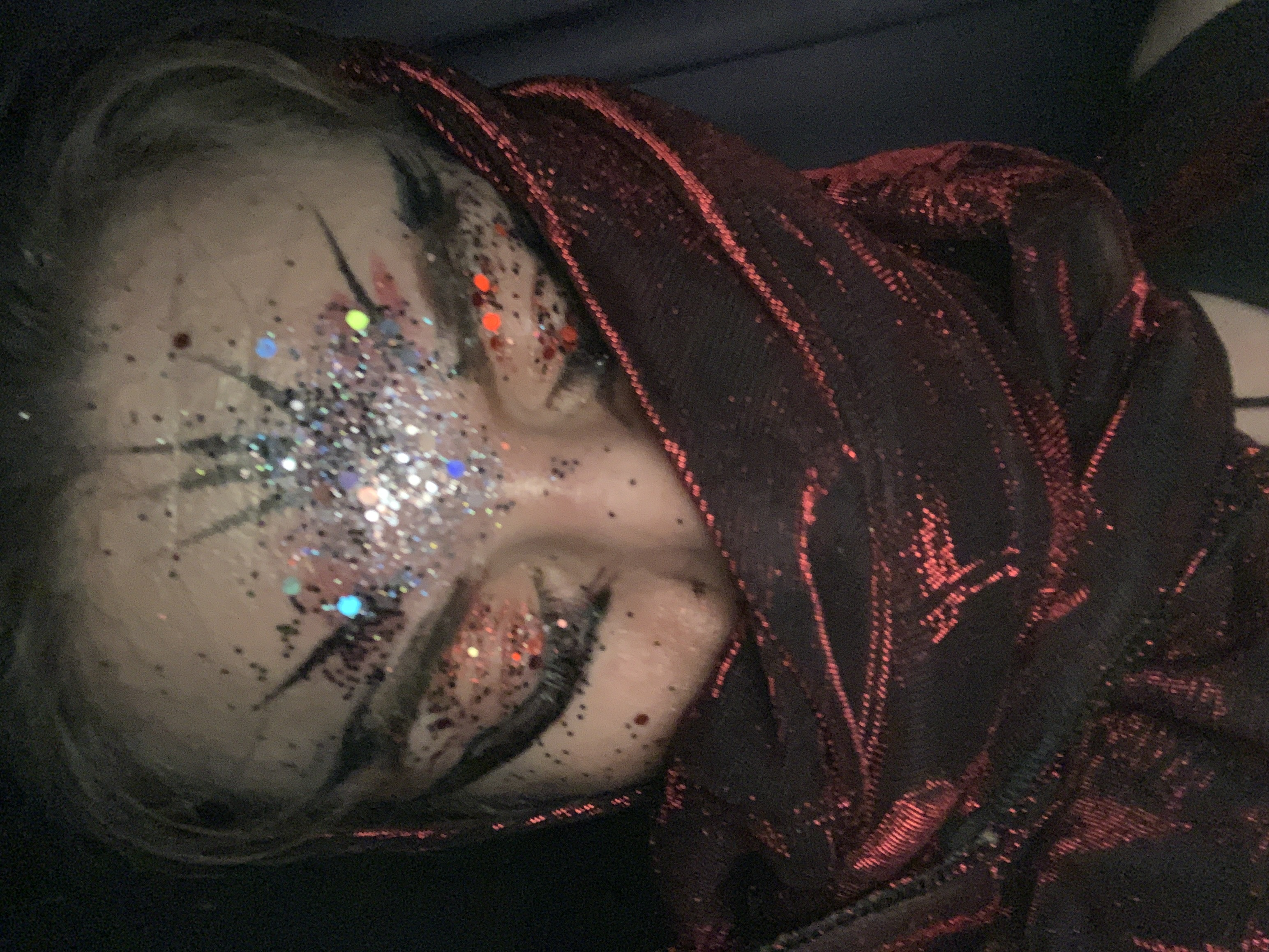 Tanya Fishmann, Phoenix, 2022, self-portrait 8 of 9 from the series on displacement and renewal after war in Ukraine, staged performative gesture